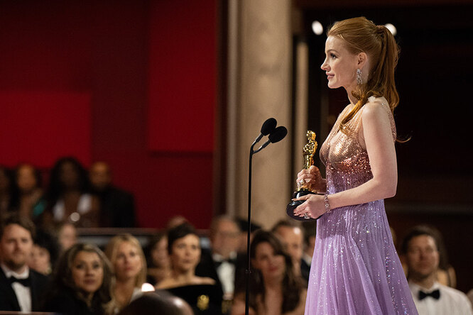Джессика Честейн на 94-й церемонии «Оскар»