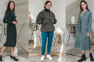 Шерстяные пальто и замшевые жакеты как главные вещи осени