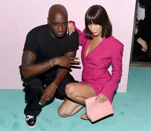 Вирджил Абло и Белла Хадид