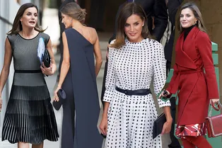 Самая стильная королева года: лучшие выходы Ее Величества Летиции