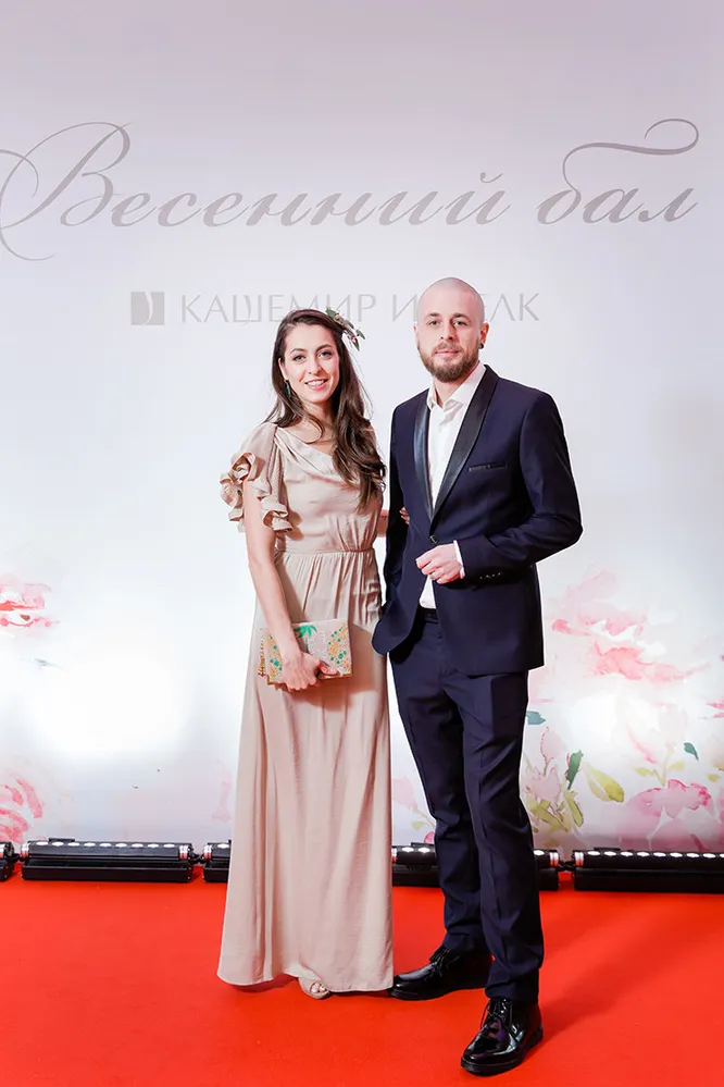 Анастасия Меськова с супругом