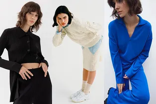 Трикотажный костюм — лучший комплект для ранней весны. 8 самых модных вариантов от российских марок