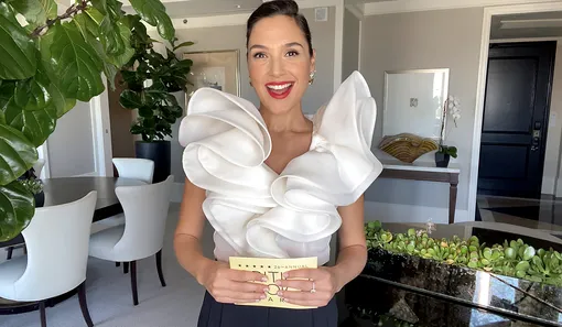 Галь Гадот в Prabal Gurung Галь Гадот в Prabal Gurung