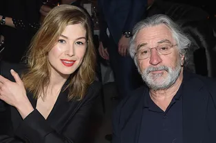 Розамунд Пайк, Роберт Де Ниро и Ума Турман на For The Love Of Cinema Gala