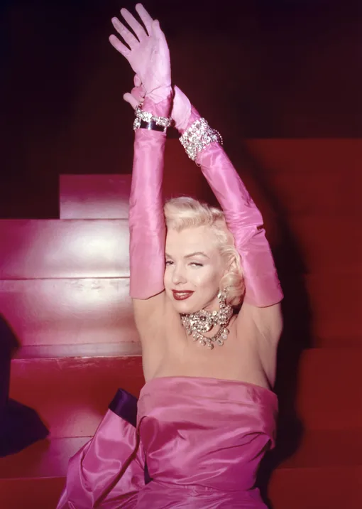 Мэрилин Монро в фильме «Джентльмены предпочитают блондинок», 1954
