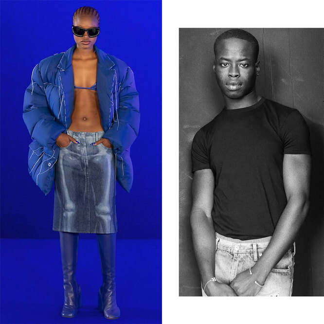 Иб Камара и его коллекция Off-White c/o Virgil Abloh весна-лето 2023 Иб Камара и его коллекция Off-White c/o Virgil Abloh весна-лето 2023