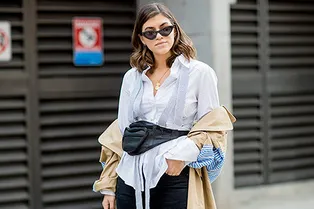 С чем носить белую рубашку, чтобы выглядеть как звезда стритстайла: 5 образов на заметку