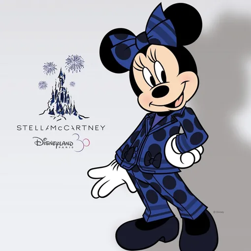 Минни Маус в костюме Stella McCartney, 2022 год Минни Маус в костюме Stella McCartney, 2022 год