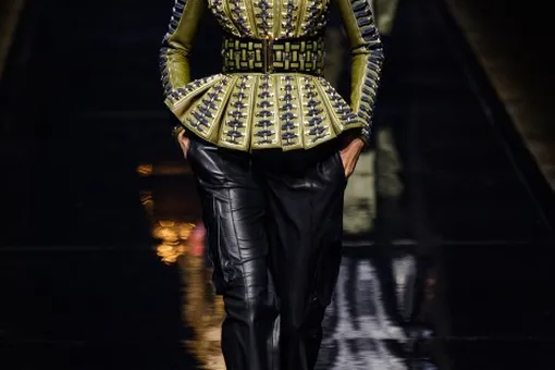 Показ Balmain осень-зима 2014/15