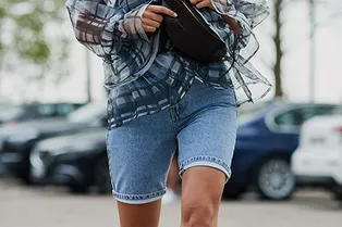 Шорты до колен: с чем носить их этим летом