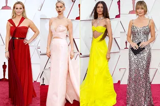 Лучшие образы: Риз Уизерспун, Зендая и Марго Робби на церемонии «Оскар» — 2021