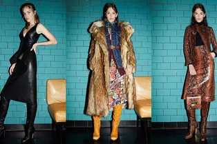 От рождественских кардиганов до голых платьев: 57 актуальных нарядов в новой коллекции Dsquared2