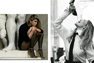 Вера Брежнева и креативный директор Aquazzura Эдгардо Озорио о своей первой коллаборации