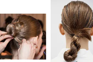 Как создать идеальный небрежный пучок