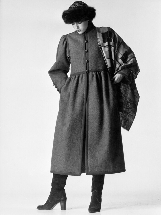 Yves Saint Laurent Haute Couture осень-зима 1976