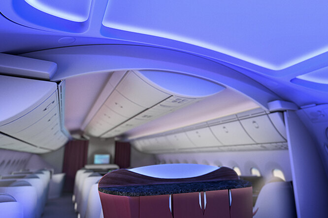 Новый самолет на рейсах Qatar Airways