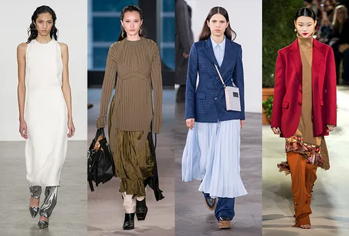 Helmut Lang, Proenza Schouler, Gabriela Hearst, Oscar de la Renta Helmut Lang, Proenza Schouler, Gabriela Hearst, Oscar de la Renta