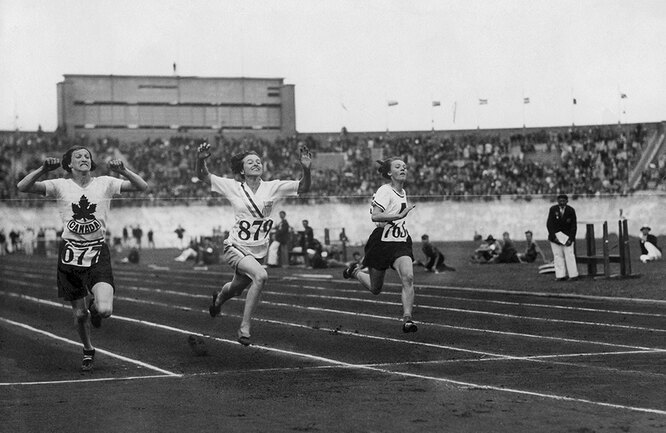 Финал среди женщин на 100 метров на Олимпийских играх в Амстердаме, 1928 год