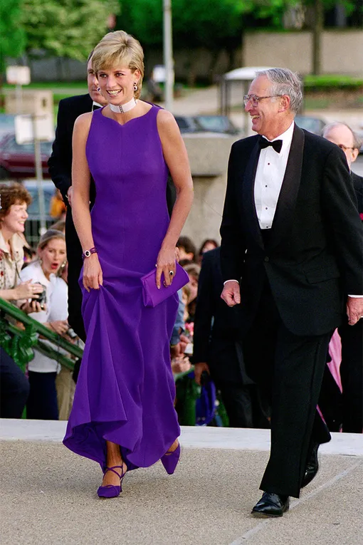 Принцесса Диана в платье Versace, 1996 Принцесса Диана в платье Versace, 1996