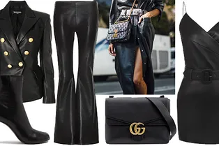 В одном черном-черном городе: 18 вещей из угольно-темной кожи