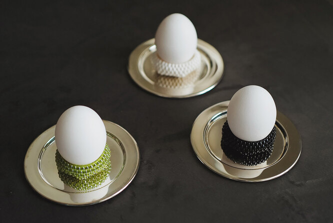 Подставка для яиц из коллекции Beaded Breakfast X Life Aesthetic
