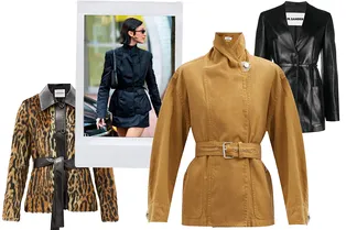 8 курток с поясом, которые подчеркнут талию