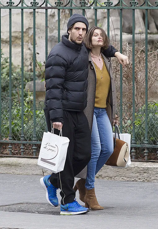 Луи Гаррель и Летиция Каста