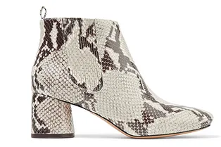 Самая остромодная обувь осени: 9 пар со змеиным принтом