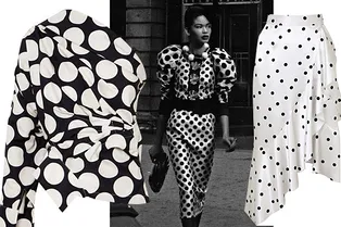 6 вещей в горох для женственных образов