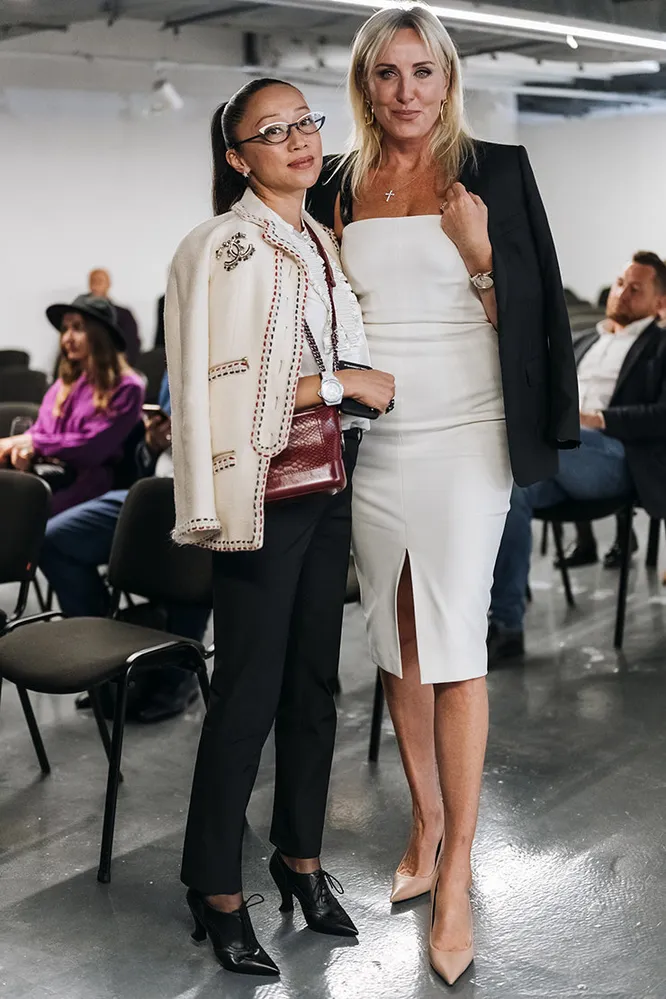 Марина Ким, (Chanel) и Екатерина Румянцева (Kalinka Group)