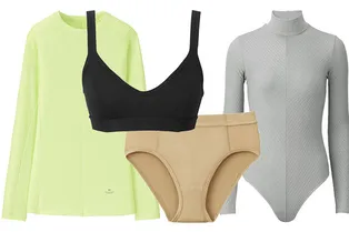 Неоновое термобелье, трусы-боксеры и «рифленые» боди: за какими вещами из коллекции Uniqlo и Alexander Wang будут охотиться модники