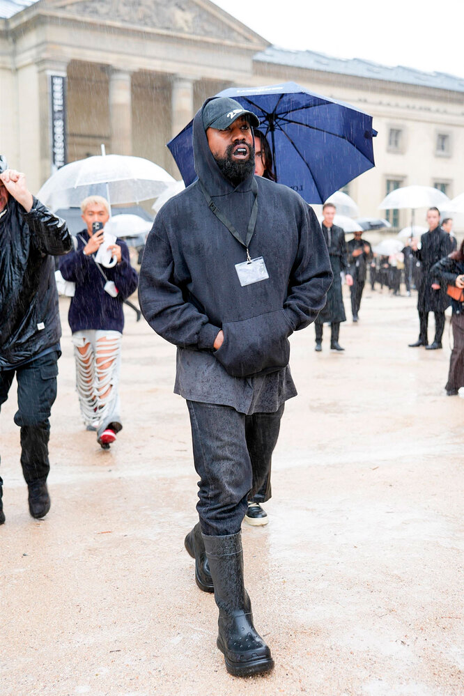 Канье Уэст и Бернар Арно