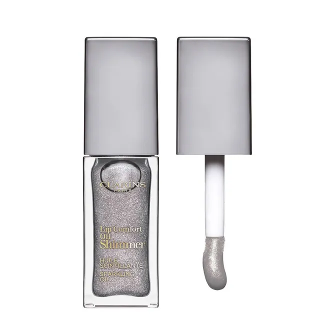 Мерцающее масло для губ Lip Comfort Oil Shimmer 01 Sequin Flares, CLARINS