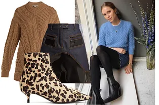 С чем сочетать плотные колготки, чтобы выглядеть стильно