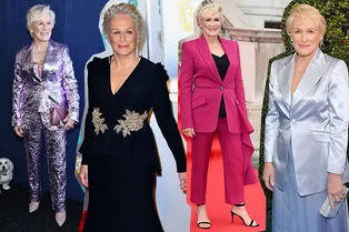 Как одеться на красную дорожку после 70 лет: лучшие образы Гленн Клоуз