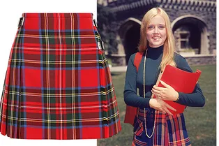 8 клетчатых юбок для тех, кому не надо в школу