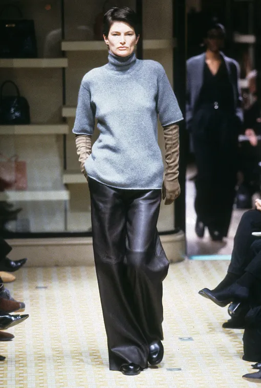 Первая коллекция Мартина Маржелы для Hermès осень-зима 1998/99