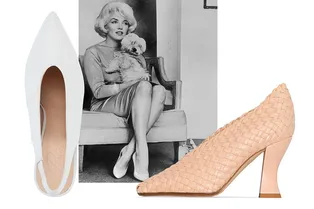 Носим дома лодочки на невысоком каблуке, как Мэрилин Монро в 50-х