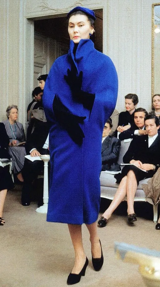 Алла Ильчун на показе Christian Dior, 1954 Алла Ильчун на показе Christian Dior, 1954
