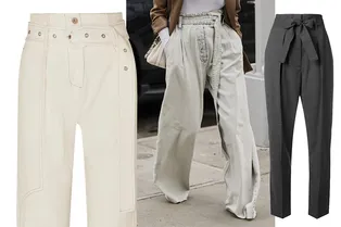 Брюки с высокой талией — маст-хэв сезона: 10 стильных вариантов, которые так и просятся в ваш весенний гардероб