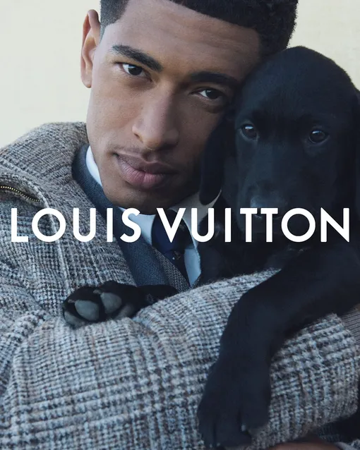 Футболист Джуд Беллингем в кампейне Louis Vuitton