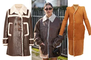 12 длинных дубленок, которые нужны этой зимой каждой моднице