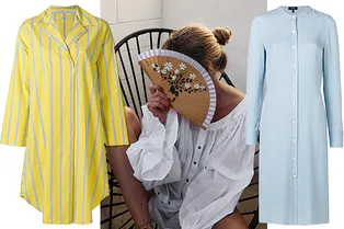 В чем ходить на курорте: 15 платьев-рубашек свободного кроя