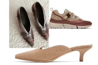 Обувь из шерсти: 9 пар, способных стать незаменимыми холодной осенью