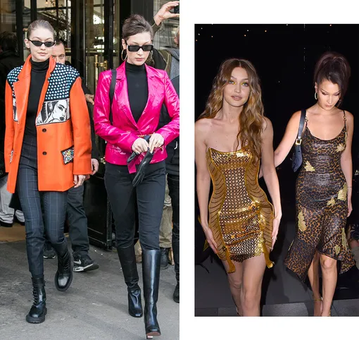 Джиджи и Белла Хадид Джиджи и Белла Хадид