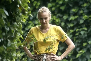 У Дианы Крюгер спортивные брюки мечты Gucci