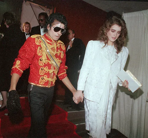 Майкл Джексон с Брук Шилдс, 1984 год