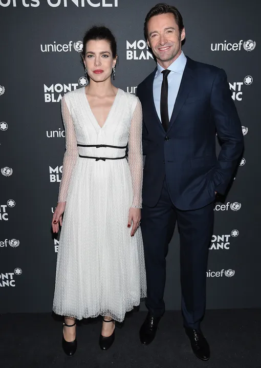 Шарлотта Казираги и Хью Джекман