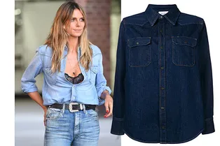 8 джинсовых рубашек, чтобы носить с кружевными бра