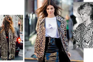 Как француженки носят леопард
